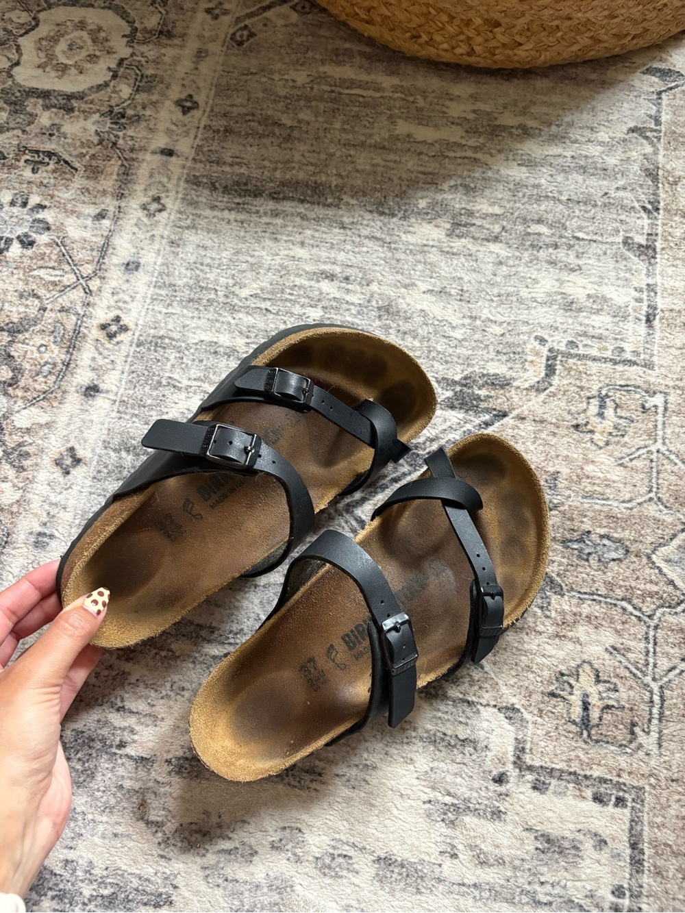 Birkenstock Mayari sandals size 37 black